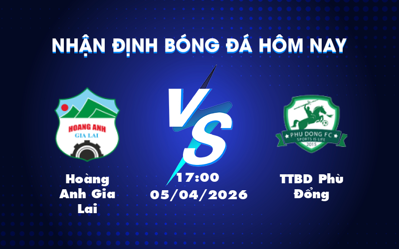 Cuộc đối đầu hấp dẫn giữa Hoàng Anh Gia Lai và TTBD Phù Đổng tại V-League