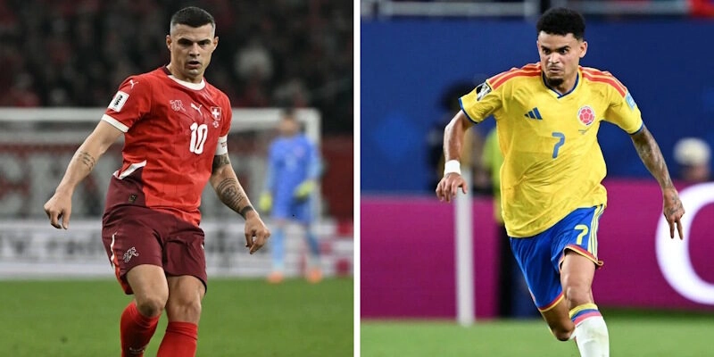 Dự đoán kèo Thụy Sĩ vs Colombia 3h00 ngày 08/07 vòng 16 đội World Cup 2026
